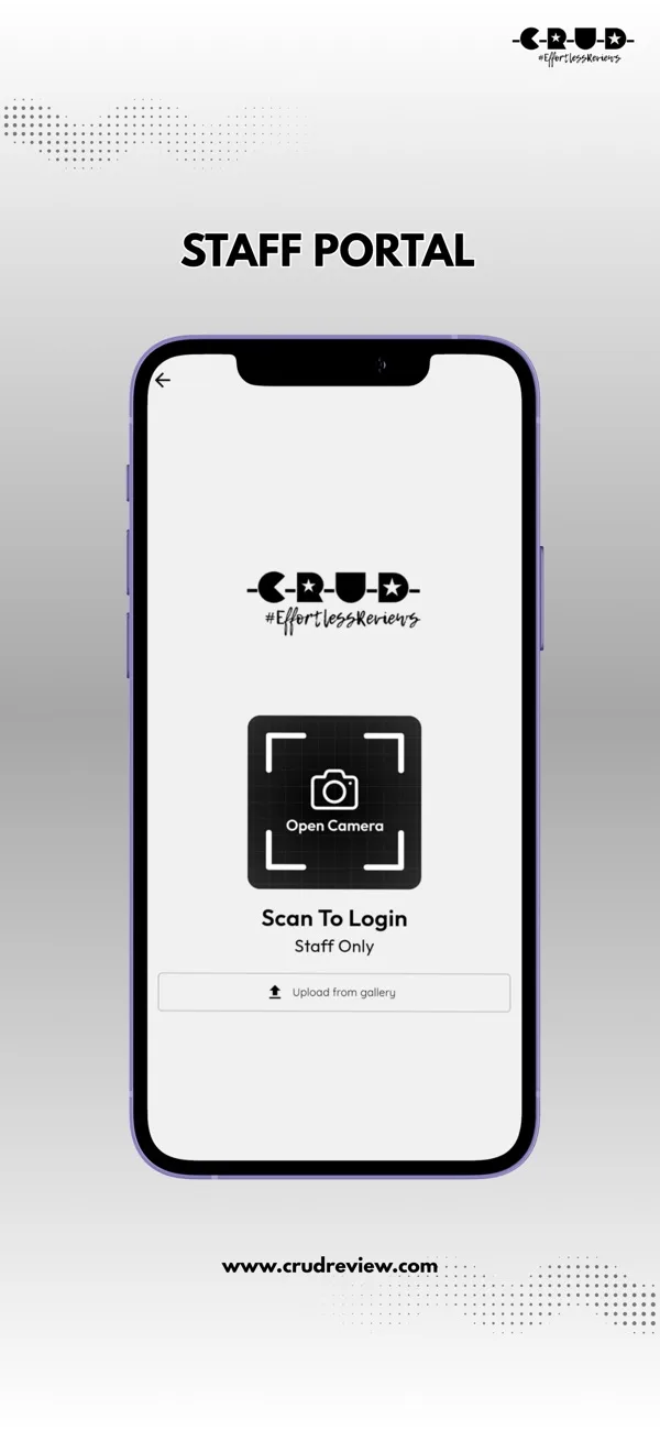 CRUD Review on App Store, Staff portal