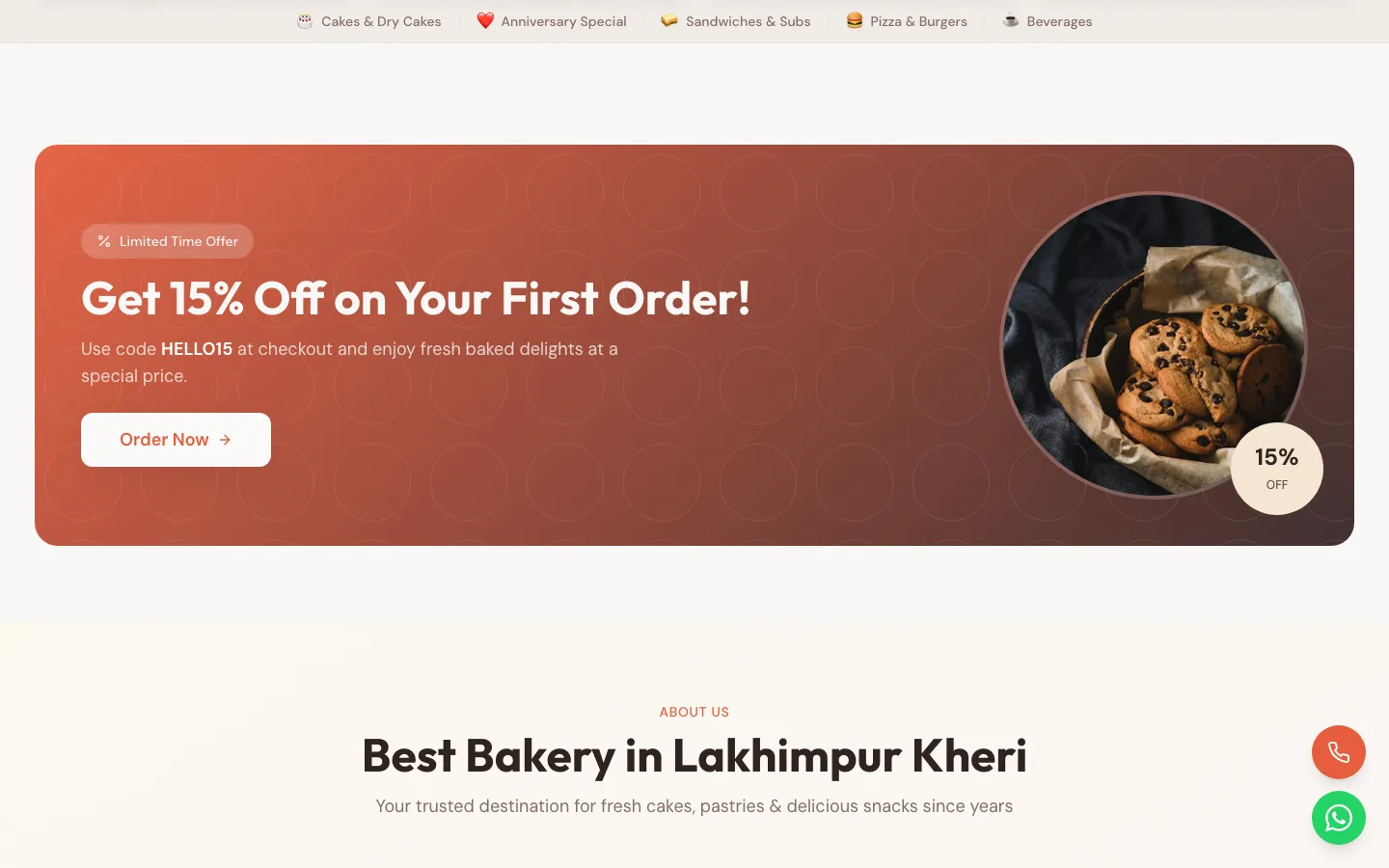 Dominique Bakers, First-order offer