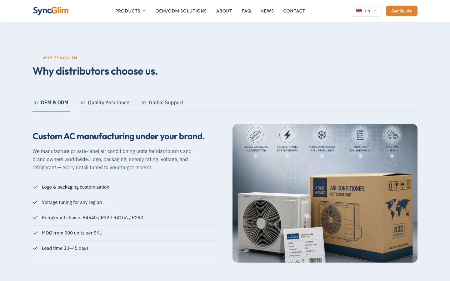 Syncglim, Why distributors choose them