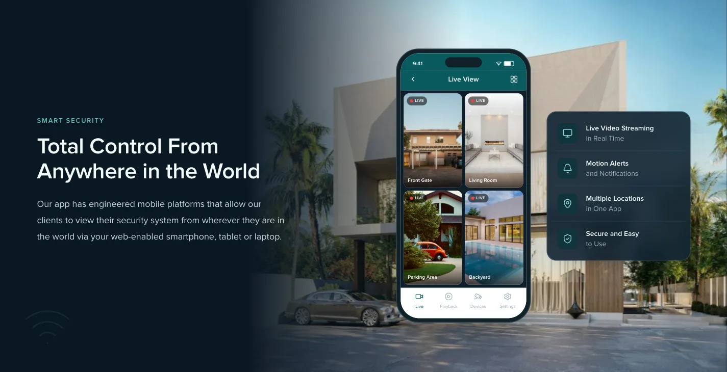 Technest, Smart security app