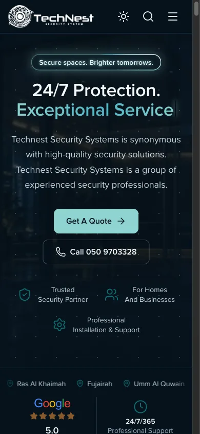Technest mobile screenshot